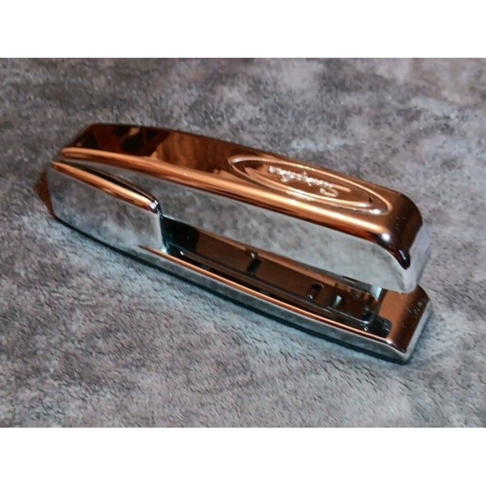Set of 2 Swingline Staplers, Chrome Collectors Edition, and a Red Swingline - Picture 3 of 8